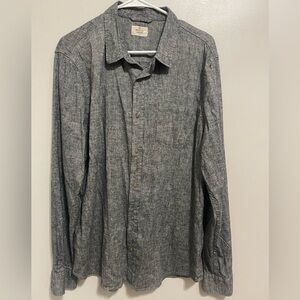 Marine Layer Charcoal Button-Down Shirt